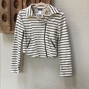 ONE OF A KIND STRIPED JACKET